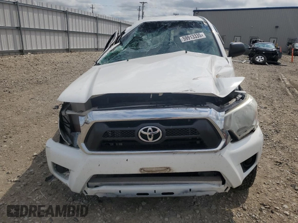 2013 Toyota Tacoma z VIN 5TFUX4EN7DX021546, wystawiony jako Copart lot #59913335 z przebiegiem 110 880 mil mil oraz Nie do naprawy • Non repairable. Historia ofert i sprzedaży dostępna na DreamBid. Obrazek 5.