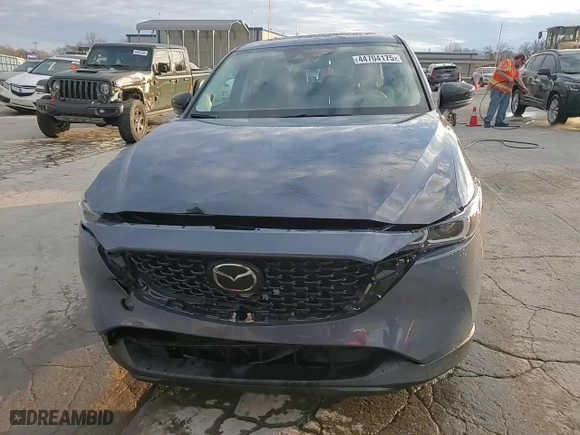 2024 Mazda CX-5 2.5 S Carbon Edition with VIN JM3KFBCL7R0461077, listed as a Copart auction lot 44704175 with 10,462 mi miles and Salvage Title. Bid and sale history available at carsss.com. Image 14.