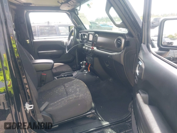 2022 Jeep Gladiator Willys Sport z VIN 1C6HJTAG7NL161701, wystawiony jako IAAI lot #42097144 z przebiegiem 32 989 mil mil oraz . Historia ofert i sprzedaży dostępna na DreamBid. Obrazek 5.