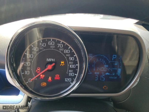 2014 Chevrolet Spark LS with VIN KL8CB6S99EC414348, listed as a Copart auction lot 49711245 with 140,044 mi miles and Salvage Title. Bid and sale history available at carsss.com. Image 9.