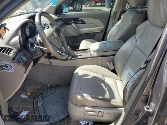 2010 Acura MDX Technology Pkg with VIN 2HNYD2H61AH512045, listed as a Copart auction lot 51068595 with 210,806 mi miles and Clean Title. Bid and sale history available at carsss.com. Image 7.