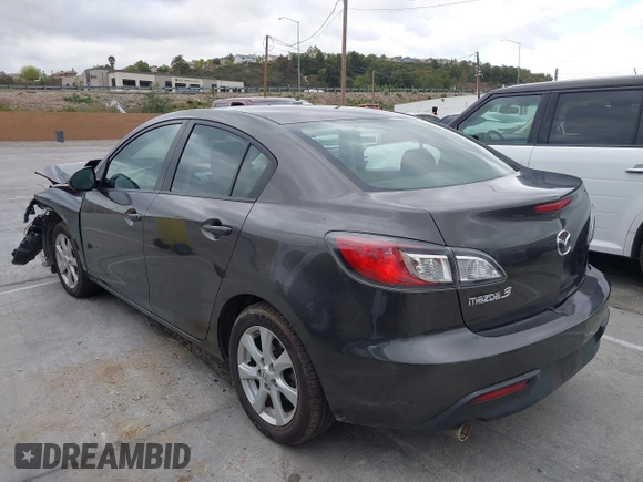 2010 Mazda Mazda3 i Touring with VIN JM1BL1SG2A1206352, listed as a IAAI auction lot 42052715 with 1 mi miles. Bid and sale history available at carsss.com. Image 3.