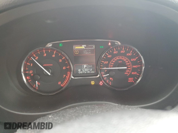 2015 Subaru WRX Premium with VIN JF1VA1D65F8815415, listed as a Copart auction lot 44946255 with 97,516 mi miles and Salvage Title. Bid and sale history available at carsss.com. Image 9.