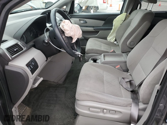2015 Honda Odyssey EX with VIN 5FNRL5H4XFB116772, listed as a Copart auction lot 51952915 with 192,554 mi miles and Salvage Title. Bid and sale history available at DreamBid. Image 7.