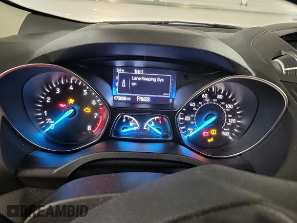 2018 Ford Escape SE with VIN 1FMCU9GD3JUD08204, listed as a IAAI auction lot 42120625 with 73,015 mi miles. Bid and sale history available at carsss.com. Image 1.