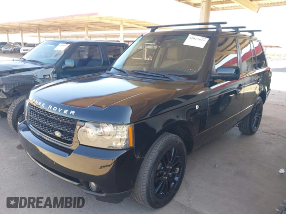 2010 Land Rover Range Rover HSE with VIN SALME1D49AA312151, listed as a IAAI auction lot 42013625 with 123,692 mi miles and . Bid and sale history available at DreamBid. Image 2.