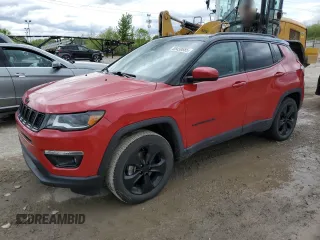 2018 Jeep Compass Altitude with VIN 3C4NJDBB5JT479268, listed as a Copart auction lot 55450655 with 78,039 mi miles and Salvage title. Bid and sale history available at DreamBid. Image 1.