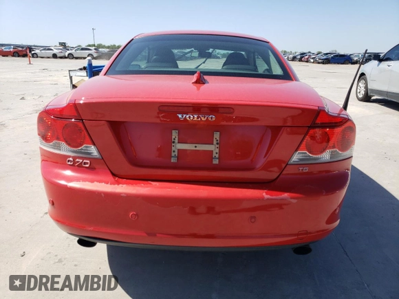 2007 Volvo C70 with VIN YV1MC68217J026395, listed as a Copart auction lot 52525275 with 92,930 mi miles and Clean Title. Bid and sale history available at carsss.com. Image 6.