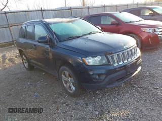 2015 Jeep Compass High Altitude Edition with VIN 1C4NJDEB7FD148412, listed as a IAAI auction lot 41867839 with 181,069 mi miles. Bid and sale history available at carsss.com. Image 1.