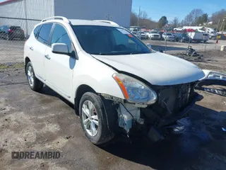 2013 Nissan Rogue S with VIN JN8AS5MV3DW649641, listed as a IAAI auction lot 41695728 with 147,403 mi miles and . Bid and sale history available at DreamBid. Image 1.