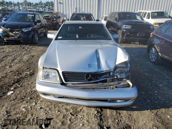 1998 Mercedes-Benz SL-Class with VIN WDBFA67F2WF170899, listed as a Copart auction lot 84813814 with 88,997 mi miles and Salvage Title. Bid and sale history available at carsss.com. Image 5.