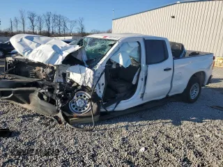 2020 Chevrolet Silverado 1500 Work Truck with VIN 1GCRWAEF1LZ211314, listed as a Copart auction lot 88732415 with Not Provided miles and Salvage Title. Bid and sale history available at DreamBid. Image 1.