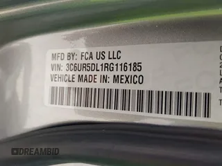 2024 Ram 2500 Big Horn z VIN 3C6UR5DL1RG116185, wystawiony jako IAAI lot #42007154 z przebiegiem Nie podano mil oraz . Historia ofert i sprzedaży dostępna na DreamBid. Obrazek 9.
