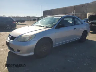 2005 Honda Civic Cpe VP with VIN 1HGEM22155L012793, listed as a Copart auction lot 50197545 with 195,723 mi miles and Clean Title. Bid and sale history available at carsss.com. Image 1.