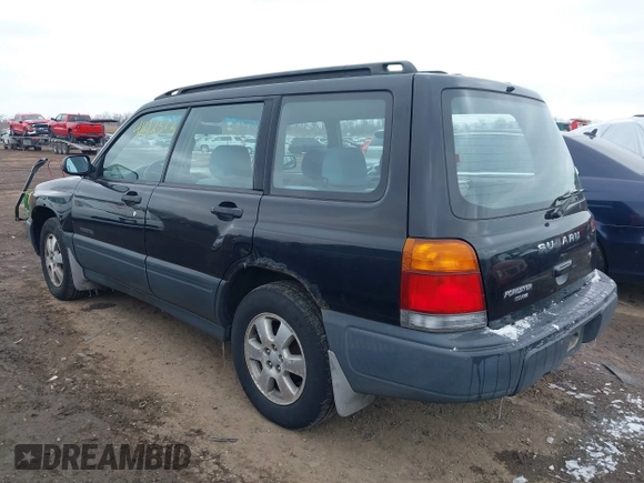 1999 Subaru Forester L with VIN JF1SF6351XH702931, listed as a IAAI auction lot 41612373 with 149,171 mi miles. Bid and sale history available at carsss.com. Image 3.