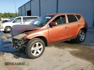 2005 Nissan Murano SL z VIN JN8AZ08T35W312766, wystawiony jako Copart lot #55596665 z przebiegiem 147 071 mil mil oraz Szkody całkowita. Historia ofert i sprzedaży dostępna na DreamBid. Obrazek 1.
