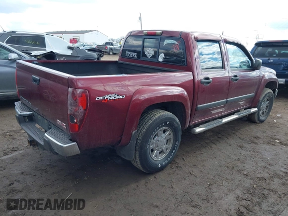 2008 GMC Canyon SLE1 with VIN 1GTDT13E388148114, listed as a IAAI auction lot 41688745 with 161,881 mi miles. Bid and sale history available at carsss.com. Image 4.