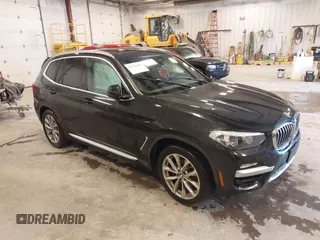 2019 BMW X3 xDrive30i with VIN 5UXTR9C51KLE15877, listed as a IAAI auction lot 41941309 with Not Provided miles and . Bid and sale history available at DreamBid. Image 1.