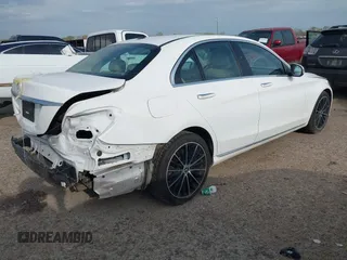2021 Mercedes-Benz C 300 with VIN W1KWF8DB8MR639303, listed as a IAAI auction lot 41864619 with 67,666 mi miles and . Bid and sale history available at DreamBid. Image 4.