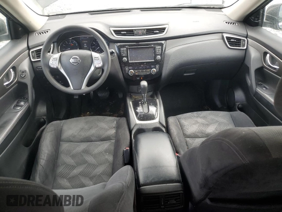 2015 Nissan Rogue SL with VIN 5N1AT2MV6FC809194, listed as a Copart auction lot 49916945 with 192,073 mi miles and Salvage Title. Bid and sale history available at carsss.com. Image 8.