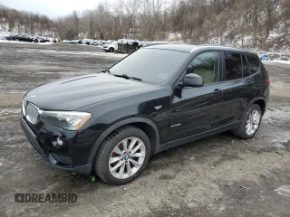 2016 BMW X3 xDrive28i with VIN 5UXWX9C59G0D74491, listed as a Copart auction lot 46483425 with 150,377 mi miles and Clean Title. Bid and sale history available at carsss.com. Image 1.