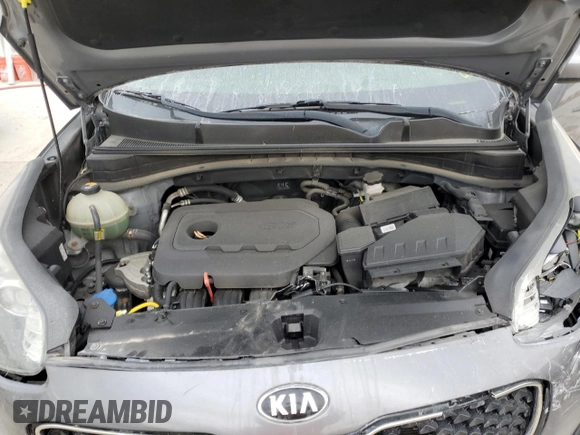 2017 Kia Sportage EX with VIN KNDPNCAC7H7053792, listed as a Copart auction lot 69801424 with 126,077 mi miles and Non repairable. Bid and sale history available at DreamBid. Image 11.