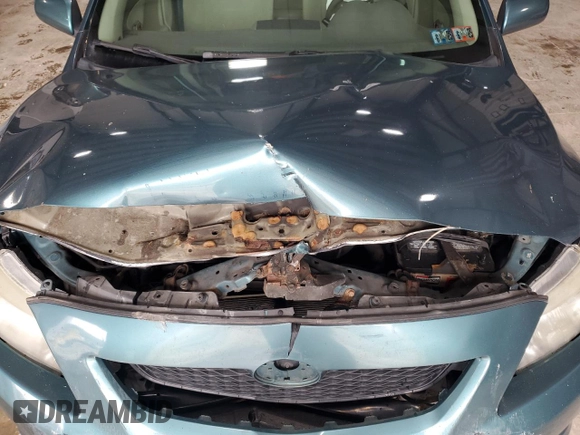 2010 Toyota Corolla with VIN 2T1BU4EE9AC373148, listed as a Copart auction lot 52305235 with 150,476 mi miles and Salvage Title. Bid and sale history available at DreamBid. Image 11.