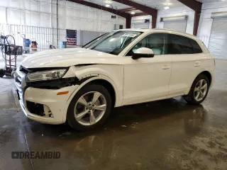 2020 Audi Q5 Premium with VIN WA1ANAFY0L2016310, listed as a Copart auction lot 59874565 with 73,687 mi miles and Salvage title. Bid and sale history available at DreamBid. Image 1.