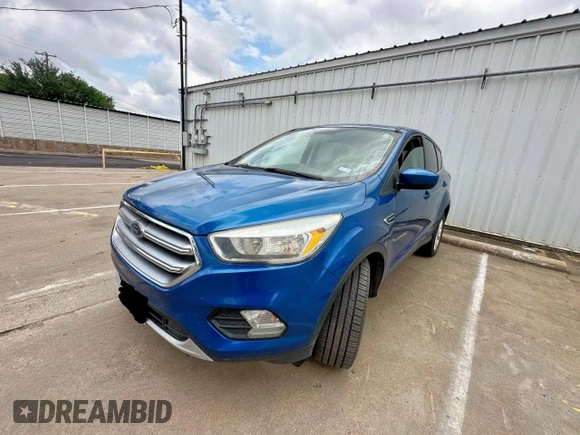 2017 Ford Escape SE with VIN 1FMCU0GD5HUD23115, listed as a Copart auction lot 55538605 with 140,633 mi miles and Clean Title. Bid and sale history available at carsss.com. Image 2.
