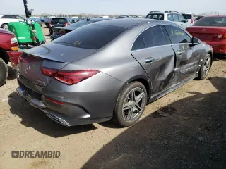 2022 Mercedes-Benz CLA 250 with VIN W1K5J4HB4NN320972, listed as a Copart auction lot 45716414 with 23,363 mi miles and . Bid and sale history available at DreamBid. Image 3.