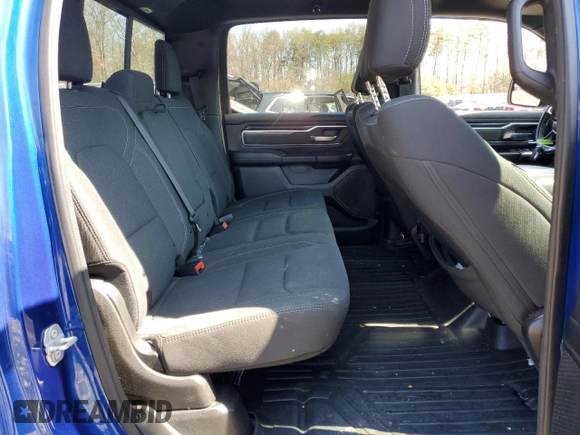 2019 Ram 1500 Big Horn/Lone Star with VIN 1C6SRFFT1KN849828, listed as a Copart auction lot 51136285 with 88,077 mi miles and Salvage Title. Bid and sale history available at carsss.com. Image 10.