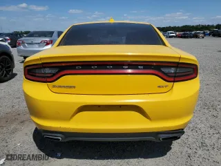 2017 Dodge Charger SXT with VIN 2C3CDXHG0HH572113, listed as a Copart auction lot 53451995 with 0 mi miles and Salvage Title. Bid and sale history available at carsss.com. Image 6.