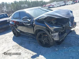 2015 Lexus NX 200t with VIN JTJYARBZ9F2007958, listed as a IAAI auction lot 41815035 with 115,033 mi miles. Bid and sale history available at carsss.com. Image 1.