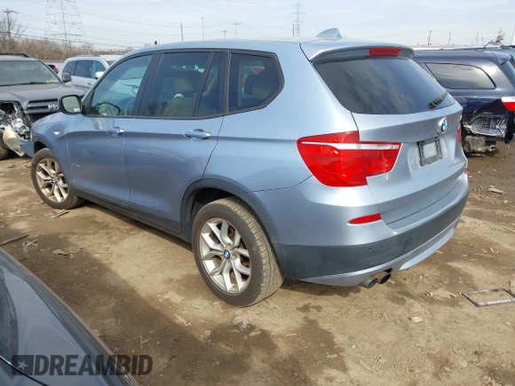 2011 BMW X3 35i with VIN 5UXWX7C50BL731484, listed as a IAAI auction lot 41711403 with 144,211 mi miles and . Bid and sale history available at DreamBid. Image 3.