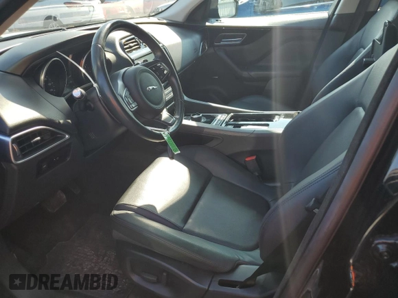 2018 Jaguar F-Pace 25t Premium with VIN SADCJ2FX6JA299858, listed as a Copart auction lot 59212765 with 74,971 mi miles and Salvage title. Bid and sale history available at DreamBid. Image 7.