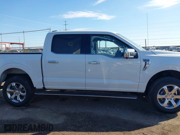 2021 Ford F-150 XL with VIN 1FTFW1E81MFA85592, listed as a IAAI auction lot 41414090 with 40,738 mi miles. Bid and sale history available at carsss.com. Image 14.