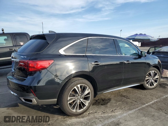 2020 Acura MDX w/Technology Pkg with VIN 5J8YD3H51LL016169, listed as a Copart auction lot 45782465 with 21,057 mi miles and Salvage Title. Bid and sale history available at carsss.com. Image 3.