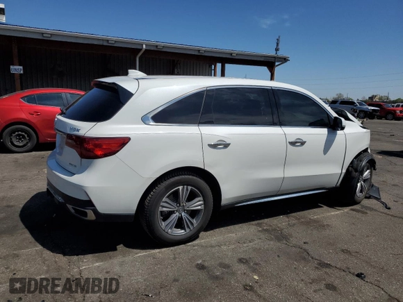 2020 Acura MDX с VIN 5J8YD4H37LL002703, выставлен на аукционе Copart как лот 55174635 с пробегом Не указан миль и Списание • Salvage title. История ставок и продаж доступна на DreamBid. Изображение 3.