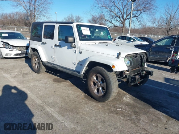 2013 Jeep Wrangler Unlimited Sahara with VIN 1C4BJWEG3DL658530, listed as a IAAI auction lot 41421006 with 115,321 mi miles and . Bid and sale history available at DreamBid. Image 1.