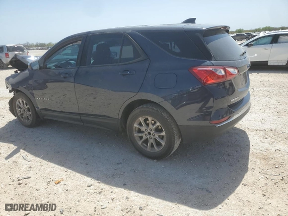 2018 Chevrolet Equinox LS with VIN 3GNAXHEV2JS504022, listed as a Copart auction lot 49602885 with 121,214 mi miles and Salvage Title. Bid and sale history available at carsss.com. Image 2.