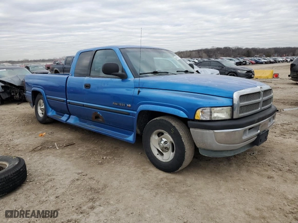 1999 Dodge Ram 1500 with VIN 3B7HC13Z0XG123202, listed as a Copart auction lot 44450055 with 274,137 mi miles and Salvage Title. Bid and sale history available at carsss.com. Image 4.