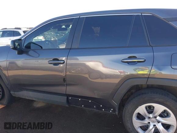 2023 Toyota RAV4 LE with VIN 2T3F1RFV5PC348351, listed as a IAAI auction lot 41825060 with 48,968 mi miles. Bid and sale history available at carsss.com. Image 15.