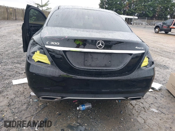 2018 Mercedes-Benz C 300 with VIN WDDWF4KB9JR397046, listed as a IAAI auction lot 41967797 with 95,463 mi miles and . Bid and sale history available at DreamBid. Image 6.