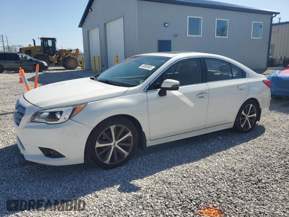 2015 Subaru Legacy 3.6R Limited with VIN 4S3BNEN61F3035030, listed as a Copart auction lot 49065655 with 113,308 mi miles and Salvage Title. Bid and sale history available at carsss.com. Image 1.