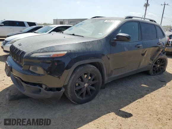 2014 Jeep Cherokee Latitude with VIN 1C4PJLCS9EW300912, listed as a Copart auction lot 50382215 with 154,970 mi miles and Salvage Title. Bid and sale history available at carsss.com. Image 1.