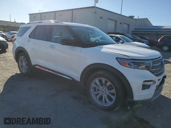 2021 Ford Explorer Limited with VIN 1FMSK7FHXMGB83912, listed as a Copart auction lot 84055814 with 64,747 mi miles and Salvage Title. Bid and sale history available at carsss.com. Image 4.