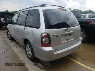 2005 Mazda MPV LX with VIN JM3LW28A050552617, listed as a Copart auction lot 46936932 with 260,897 mi miles and Non Repairable. Bid and sale history available at carsss.com. Image 3.