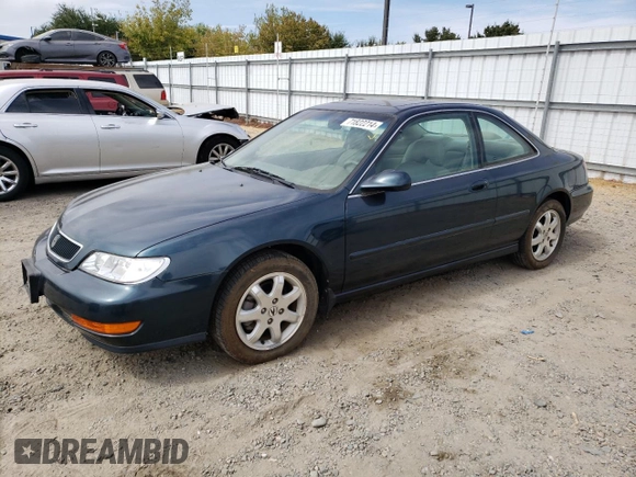 1998 Acura CL Premium z VIN 19UYA2259WL000799, wystawiony jako Copart lot #71822214 z przebiegiem 92 399 mil mil oraz Czysty tytuł • Clean title. Historia ofert i sprzedaży dostępna na DreamBid. Obrazek 1.
