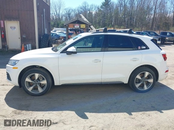 2020 Audi Q5 Premium with VIN WA1ANAFY7L2111477, listed as a IAAI auction lot 42083776 with 75,437 mi miles and . Bid and sale history available at DreamBid. Image 15.