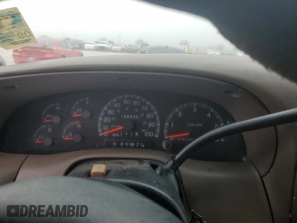 1997 Ford F-150 with VIN 2FTDX1726VCA74811, listed as a Copart auction lot 81909844 with 136,520 mi miles and Salvage title. Bid and sale history available at DreamBid. Image 9.